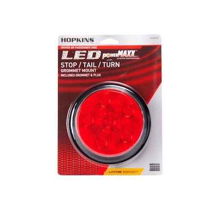 Hopkins Hopkins Power Maxx Red Round Stop/Tail/Turn LED Light Kit C542RTM